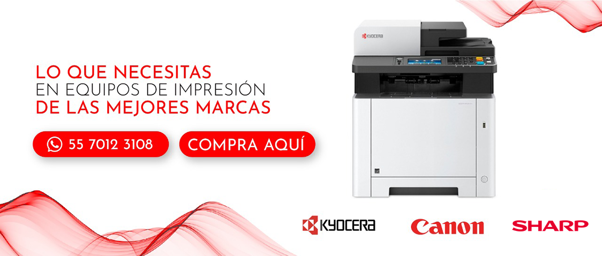 Tienda en línea de JR Intercontrol: consumibles y equipo de impresión Sharp, Kyocera y Canon