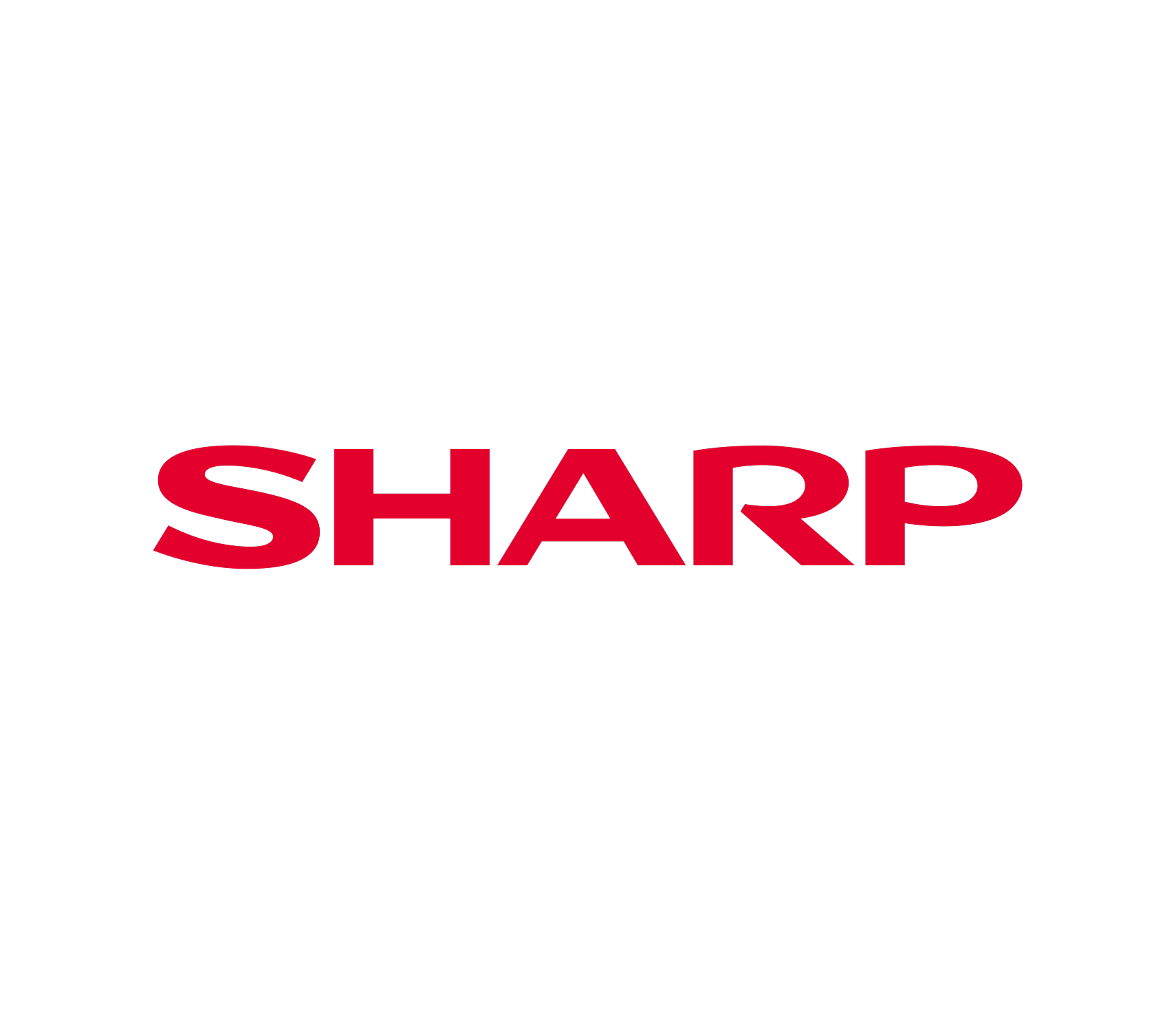 Logotipo de Sharp, marca de la que JR Intercontrol es distribuidor autorizado